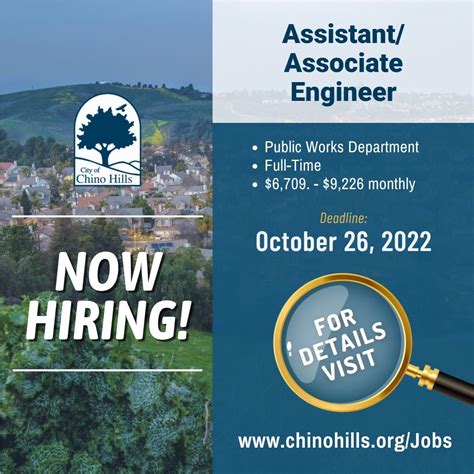 City of Chino Hills hiring Administrative Assistant in Chino Hills .